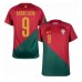 Cheap Portugal Andre Silva #9 Home Football Shirt World Cup 2022 Short Sleeve